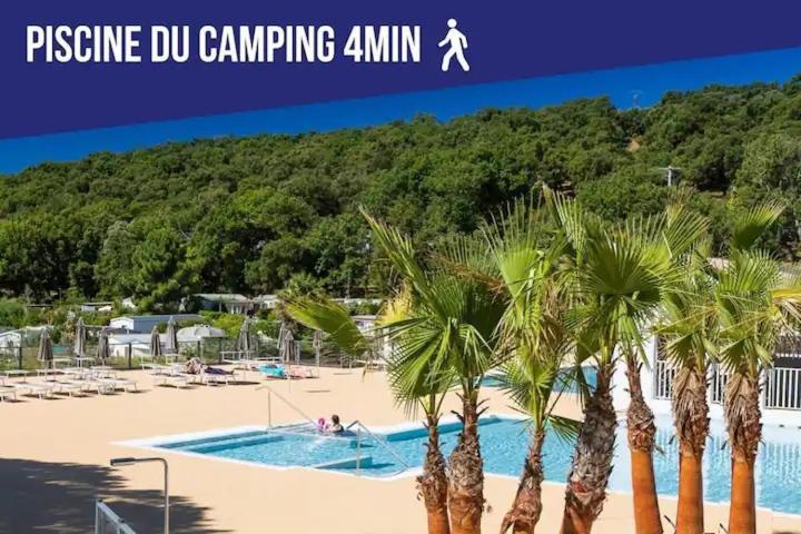 Casita - Mobil Home - Camping - Mobilhome De Particulier Dans Un Camping La Garde-Freinet Exteriör bild